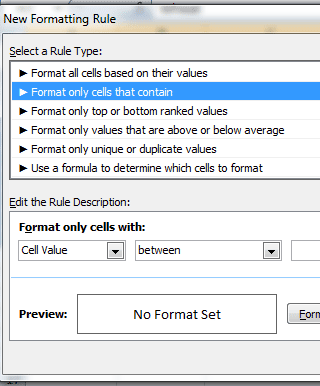 Excel duplicate contains