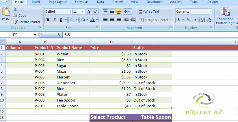 An animated illustration of how to filter data in Excel. It shows location of "Filter" in Data tab and then filtering data based on a column and specified criteria.