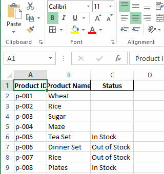 Excel-partial-merged