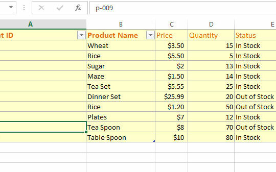 Excel-Find-Row-Sample