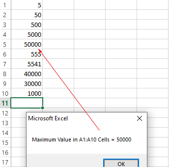 Max-Excel-Cells