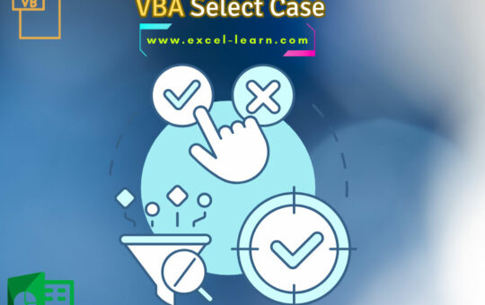 VBA Select Case tutorial image illustrating the usage of the Select Case statement for efficient decision-making in Visual Basic for Applications programming.