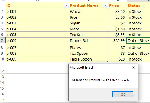 Excel-Countif-greater-