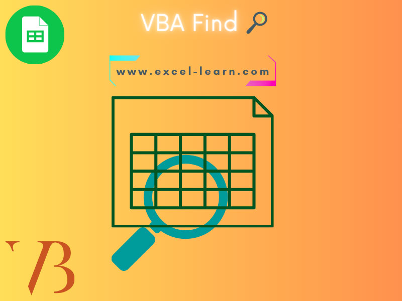 Visual Basic for Applications (VBA) Find Method: A powerful tool for locating specific data or elements within a dataset or document programmatically.