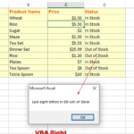 Excel/VBA Right Function